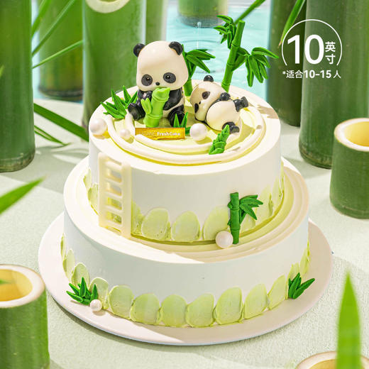 最佳笋友熊猫卡通生日蛋糕 | FALANC CAKE 商品图5