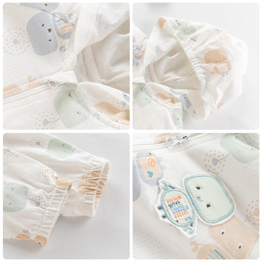 【儿童防晒衣￥36.5】儿童春夏防晒衣纯棉外套宝宝皮肤衣夏薄款空调衫婴儿外出衣服 商品图3