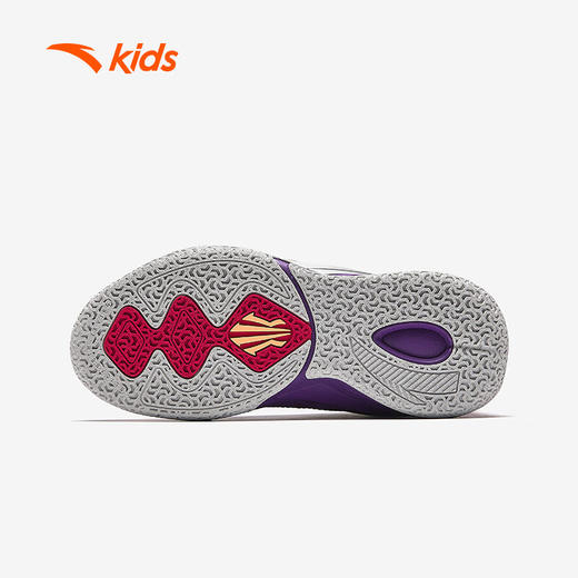 安踏儿童篮球鞋男大童2025春欧文一代缓震曜日曜月篮球鞋312511117R 商品图3