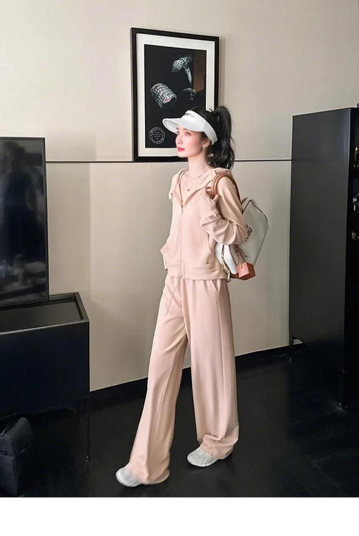 裁缝学苑AS460连帽卫衣套装纸样女装秋季短外套背心阔腿裤子版型图纸 商品图5