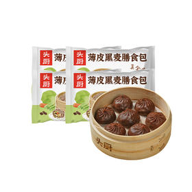 头厨薄皮黑麦膳食包4袋装（24只）
