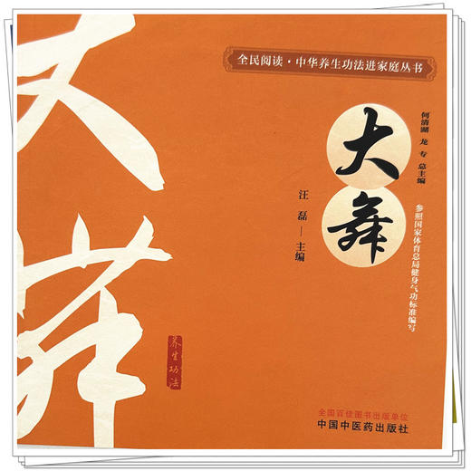大舞 汪磊 主编 何清湖 龙专 总主编 全民阅读中华养生功法进家庭丛书 中国中医药出版社 商品图3