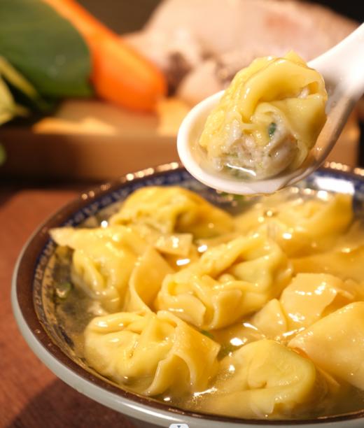 玉米抱鳕鱼馄饨 | 野人日记 速食儿童早餐速冻半成品 商品图4