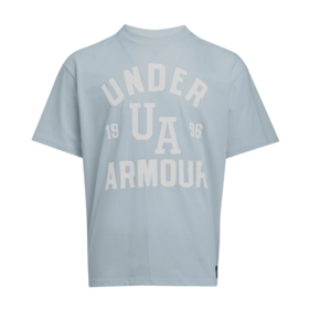 安德玛男子UA Varsity高克重宽松短袖T恤1390179-465