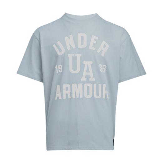 安德玛男子UA Varsity高克重宽松短袖T恤1390179-465 商品图0