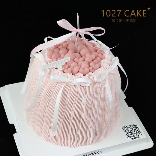 1027CAKE |    爱心丝带蛋糕（图为6寸加高） 商品图2