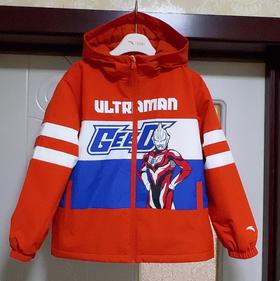 安踏儿童男童摇粒绒运动上衣25春新款保暖厚外套奥特曼352519609N