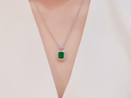 2.85ct刻面祖母绿吊坠 商品图3