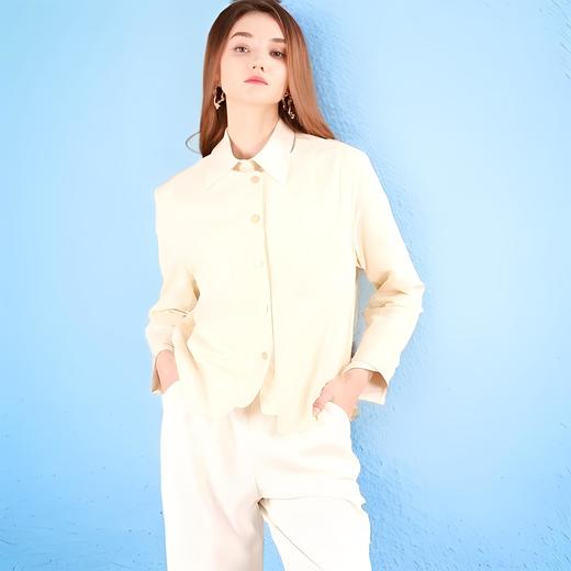 洛诗琳20259春季新款老钱风正肩显瘦圆领短款外套女710 商品图4