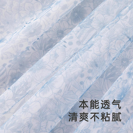 【商场同款】英氏儿童裙子夏季清爽透气女童碎花裙新款连衣裙 商品图2