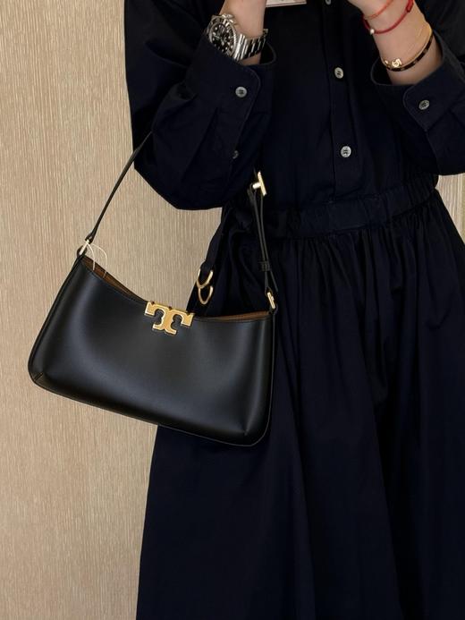 新款T*B女包腋下包牛皮女士月牙包半月包百搭时尚斜挎单肩 商品图0