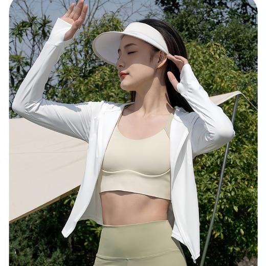 蕉下平替防晒衣女夏季户外upf200+原纱防晒服连帽修身外套轻薄皮 商品图2