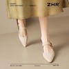 ZHR则则尖头玛丽珍鞋2025新款气质爆款法式单鞋高级女鞋一鞋两穿 商品缩略图8