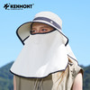 卡蒙亲子款全脸防护帽子面罩一体防晒帽轻薄防紫外线护颈遮阳帽户外KM-4305/6216 商品缩略图0