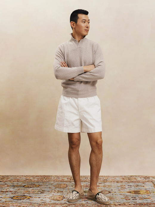 Fioroni 燕麦色长袖Polo 商品图3