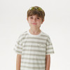 马克珍妮男童复古条纹短袖T恤 儿童纯棉上衣2025年夏装新款550628 商品缩略图4