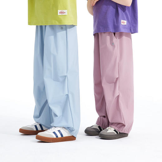 植木童装男童女童裤子2025夏季新款中大童软壳伞兵裤儿童防蚊裤25K013194 商品图0