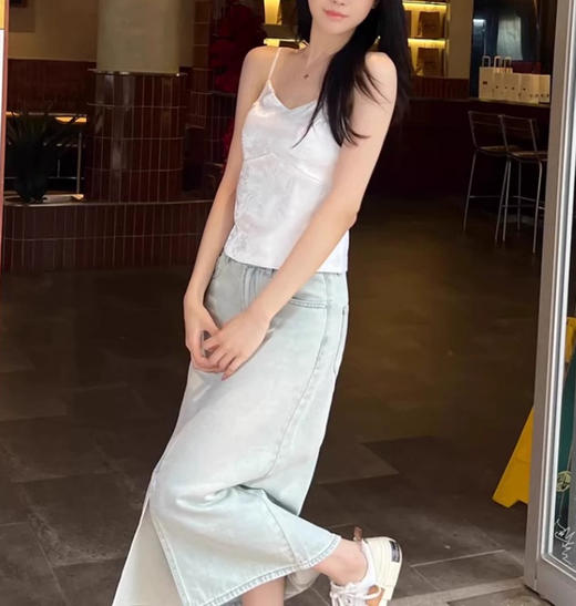 裁缝学苑AS233缎面吊带背心内衣纸样女美背带胸垫新中式抹胸上衣 商品图3