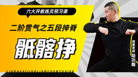 二阶贯气之【五段抻脊——骶髂挣】六大开教练员预习课