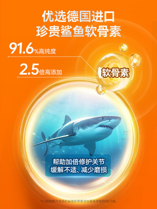 【65元任选2件】普安特狗狗关节软骨素折耳猫泰迪金毛犬用关节软骨宠物营养补充剂力维加* 商品图3