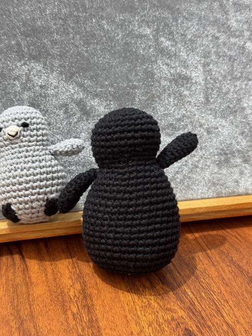 日本订单 纯手工钩织手作亲子企鹅玩具 小玩偶

这批订单全都是手工制作的小企鹅玩具，特别好看 商品图4