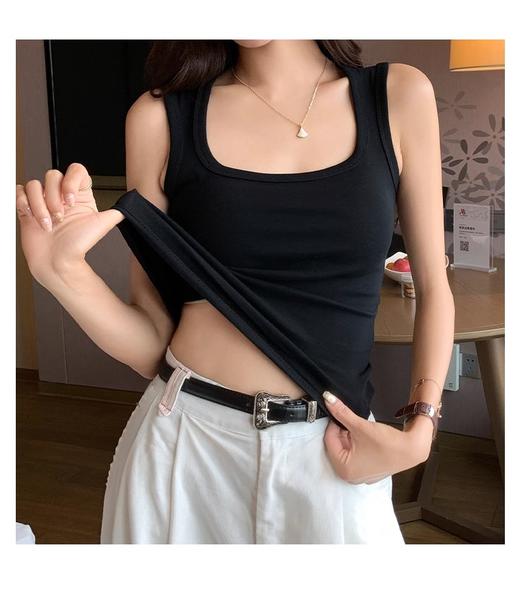 裁缝学苑AQ437吊带背心纸样女装内搭外穿遮副乳打底方领上衣样板图纸 商品图4