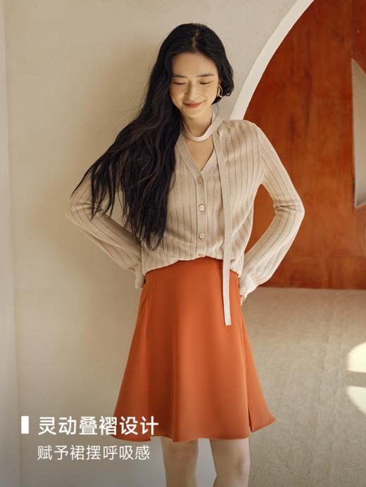 小A型连腰立体裁片半裙FCF1SKT012 商品图4