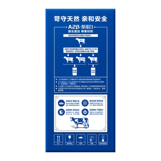 【快递到家-常温】A2酪蛋白纯牛奶 250ml*10盒*2提 商品图6