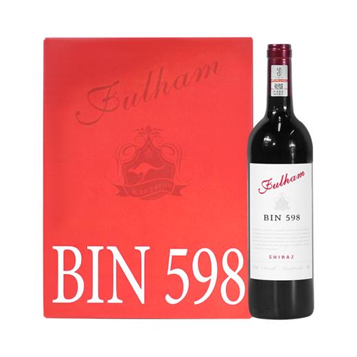 澳大利亚 富勒姆BIN598干红葡萄酒 14.5度进口红酒 750ml*1支（裸瓶） 商品图9