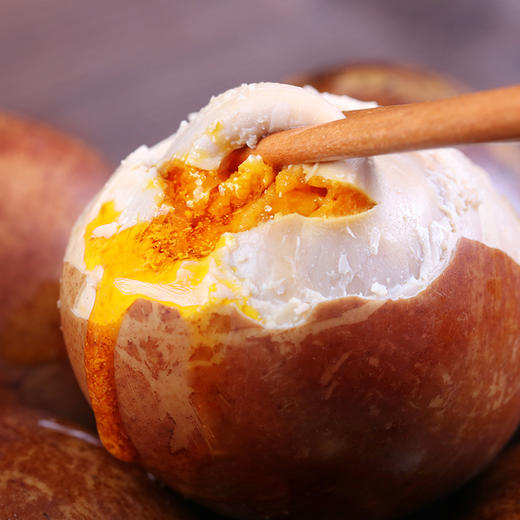 【分销】轻盐蟹皇蛋真空装  蛋黄绵密流油  口感唇齿留香，轻盐减钠，减少各种狠科技!打造了一款香而不腻、油润沙软的蟹皇蛋 商品图7