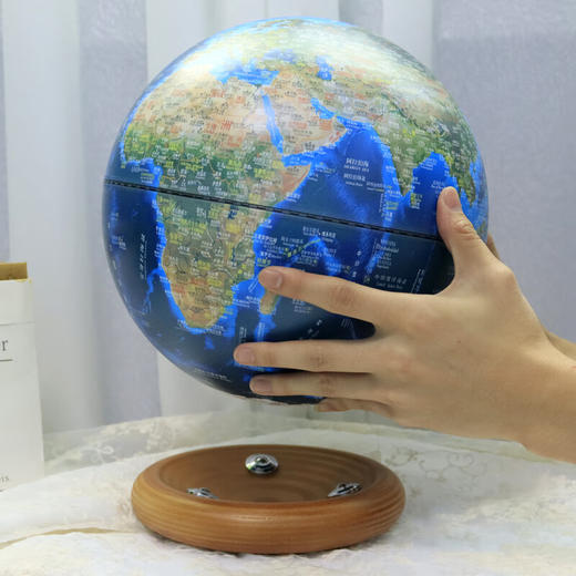 FunGlobe  朋宸地球仪  趣味滚珠卫星海沟款触摸灯AR地球仪 商品图4