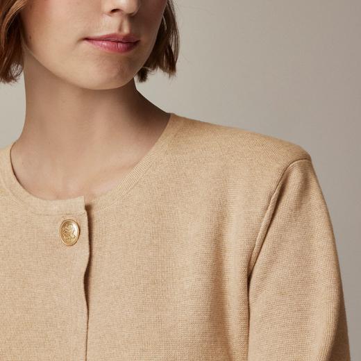 好折！Jcrew长款 Giselle 针织毛衣外套 商品图0
