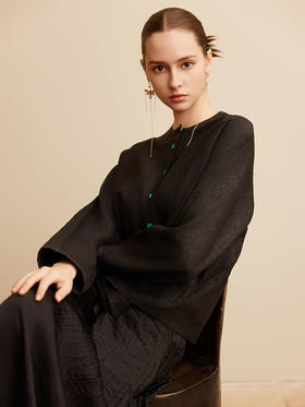 【桑蚕丝衬衫】25年春夏新品女士100%桑蚕丝上衣复古中国风真丝外套