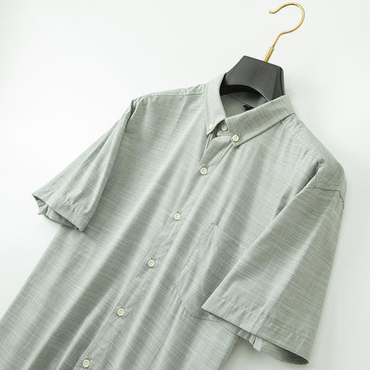 【超大码】【DM】大依优型大码短袖衬衫加肥加大半袖衬衣男夏季薄款胖子休闲宽松上衣300斤 商品图3