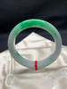612640，61.8圈口，飘绿正圈平安镯，白底飘阳绿，细腻有水 商品缩略图0