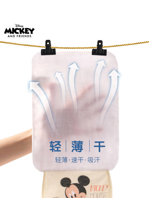 迪士尼纱布吸汗巾（2条装）中码（2-4岁） 商品图4