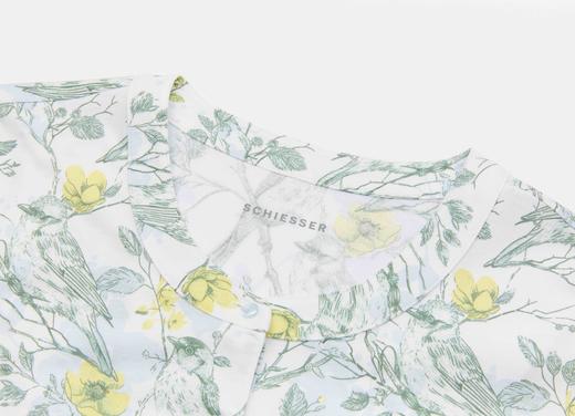 【32S棉莫单面布】SCHIESSER德国舒雅女士七分袖套装32S棉莫单面布连衣裙31/24777D 商品图3