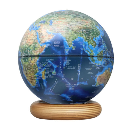 FunGlobe  朋宸地球仪  趣味滚珠卫星海沟款触摸灯AR地球仪 商品图0