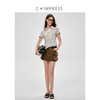 C+IMPRESS/西嘉水洗天丝棉 低腰裙裤女2025夏季挺阔工装口袋短裤KZ2502031 商品缩略图3