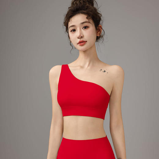 梵蒂欧（FADDOS）新款斜肩瑜伽背心一体杯F2023760 商品图5