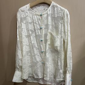 【线上专属】新中式衬衫（24810056雪白）