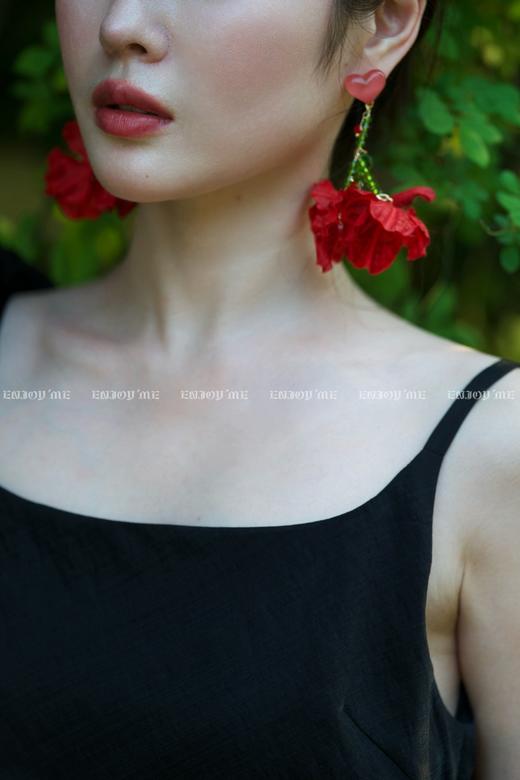 【门店同款】ENJOY春季“绮梦繁花”法式系带长裙 161912377 商品图6