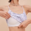 跃牌【洛水之神系列】新款聚拢瑜伽内衣女手工扎染色运动文胸跑步健身吊带背心SY734 商品缩略图3