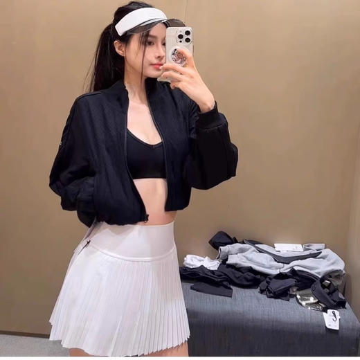 跃牌【洛水之神系列】夏健身瑜伽运动百褶裙高腰健身网球裙走光风琴褶高腰瑜伽速干训练6621 商品图4