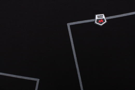 Marco Azzali 线条印花短袖T恤 TY58216A2 商品图2