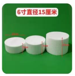 假体泡沫蛋糕体模型1*1个