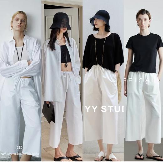 老米优品🎈《夏日八分弯刀裤》显瘦，松弛，惬意，简约日常穿搭bi入！休闲裤~ 商品图5