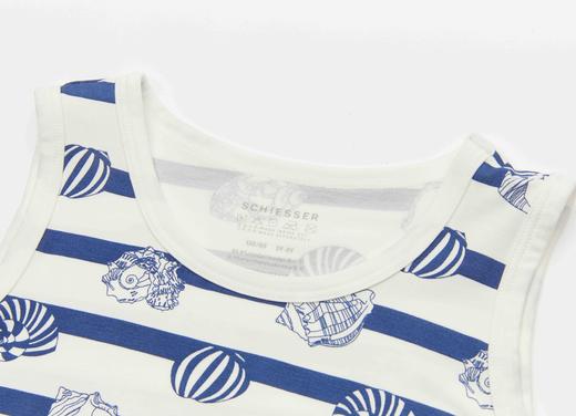 【夏日海洋莫代尔】SCHIESSER德国舒雅儿童男童夏日海洋系列莫代尔亲肤柔软背心3B/24330V 商品图1