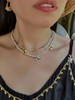 董洁同款Wens新叶果实珍珠项链3mm施华洛世奇珍珠 商品缩略图4