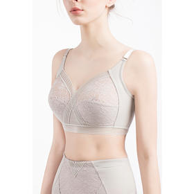 CB | 灰色X复古短文胸